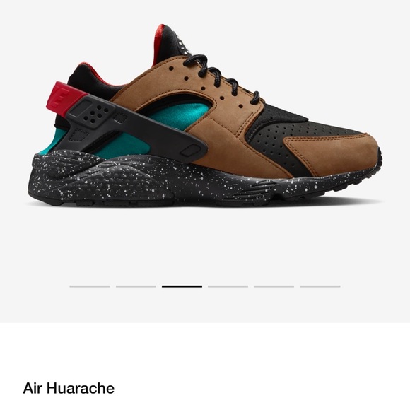Nike Air Huarache “Light British Tan and Geode Green” - Picture 6 of 16